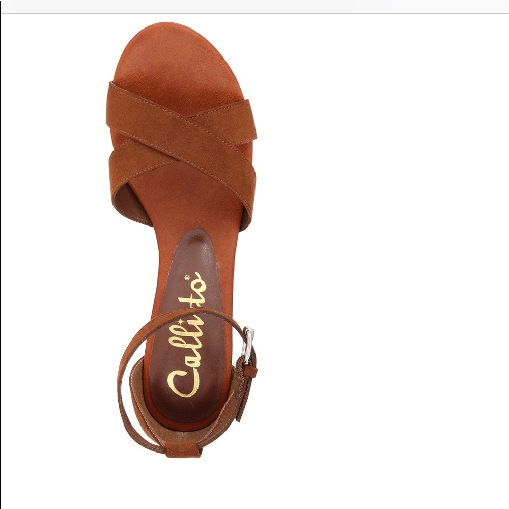 Blush Callisto crisscross Sandle